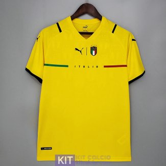 Maglia Italia Portiere Yellow 2021/2022