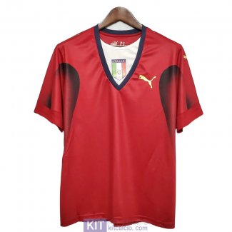 Maglia Italia Retro 2006 Red