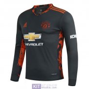 Maglia ML Manchester United Gara Away Portiere 2020/2021