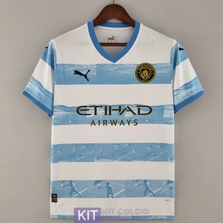 Maglia Manchester City Training Blue II 2022/2023