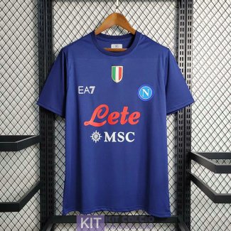 Maglia Napoli Training Suit Blue I 2023/2024