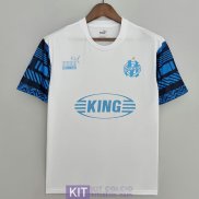 Maglia Olympique Marseille Football Heritage White 2022/2023