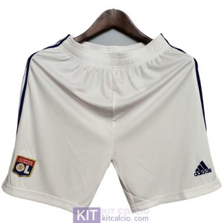 Pantaloncini Olympique Lyonnais White 2020/2021