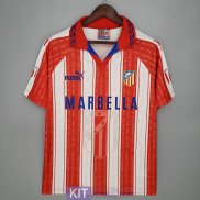 Maglia Atletico De Madrid Retro Gara Home 1995/1996