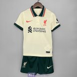 Maglia Liverpool Bambino Gara Away 2021/2022