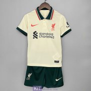 Maglia Liverpool Bambino Gara Away 2021/2022