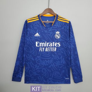 Maglia ML Real Madrid Gara Away 2021/2022