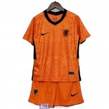 Maglia Olanda Euro Bambino Gara Home 2020