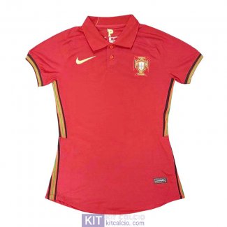 Maglia Portogallo Maglia Donna Gara Home Euro 2020