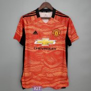 Maglia Manchester United Portiere Orange 2021/2022