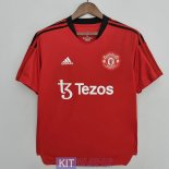 Maglia Manchester United Training Suit Red II 2022/2023