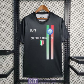 Maglia Napoli Campioni Black 2022/2023