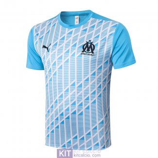 Maglia Olympique Marseille Training Blue White 2020/2021