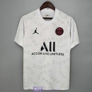 Maglia PSG x JORDAN Training White Paris 2021/2022