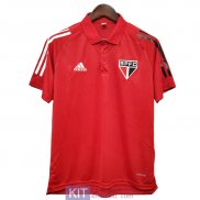 Maglia Sao Paulo FC Polo Red 2020/2021