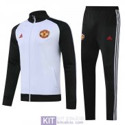 Manchester United Giacca White Black + Pantaloni 2020/2021