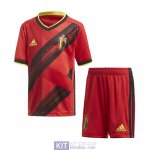 Maglia Belgio Bambino Gara Home EURO 2020