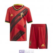 Maglia Belgio Bambino Gara Home EURO 2020