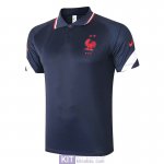 Maglia Francia Polo Navy 2020/2021