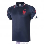 Maglia Francia Polo Navy 2020/2021