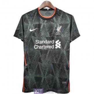 Maglia Liverpool Training Gray Black 2020/2021