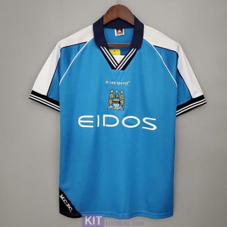 Maglia Manchester City Retro Gara Home 1999/2001