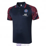 Maglia PSG Polo Navy Red 2020/2021