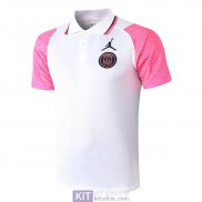 Maglia PSG Polo White Pink 2020/2021