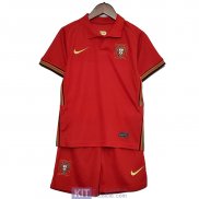 Maglia Portogallo Bambino Gara Home EURO 2020