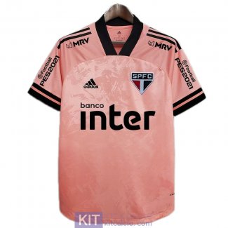 Maglia Sao Paulo FC Pink 2020/2021 All Sponsors