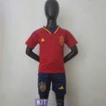 Maglia Spagna Bambino Gara Home 2022/2023