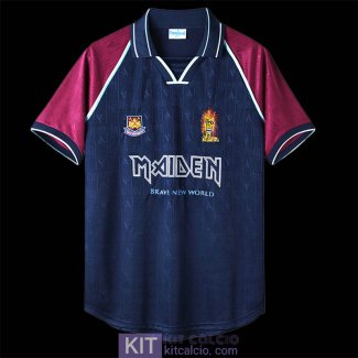 Maglia West Ham United x Iron Maiden Retro Blue 1999/2001