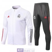 Real Madrid Giacca White + Pantaloni 2020/2021