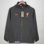 Liverpool Giacca A Vento Black Orange 2021/2022