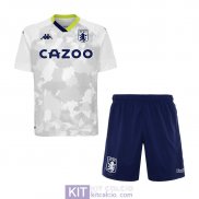 Maglia Aston Villa Bambino Gara Third 2020/2021