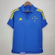 Maglia Cruzeiro Polo Blue 2021/2022