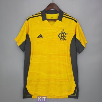 Maglia Flamengo Portiere Yellow 2021/2022