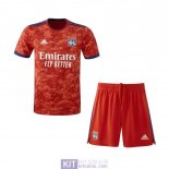 Maglia Olympique Lyonnais Bambino Gara Away 2021/2022