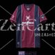 Maglia West Ham United x Iron Maiden Retro Red 2011/2012