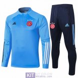 Ajax Formazione Felpa Blue + Pantaloni 2020/2021