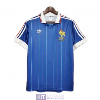 Maglia Francia Retro Gara Home 1982 1983