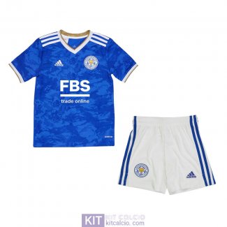 Maglia Leicester City Bambino Gara Home 2021/2022