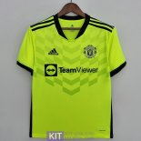 Maglia Manchester United Fluorescent Green 2022/2023