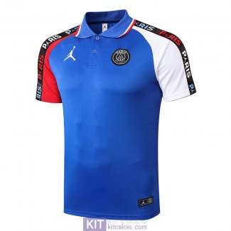 Maglia PSG Polo Red Blue White 2020/2021