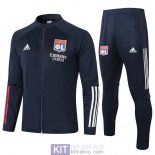 Olympique Lyonnais Giacca Navy + Pantaloni 2020/2021