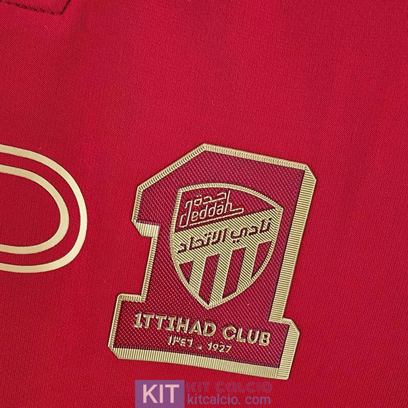 Maglia Ittihad Football Club Red 2022/2023